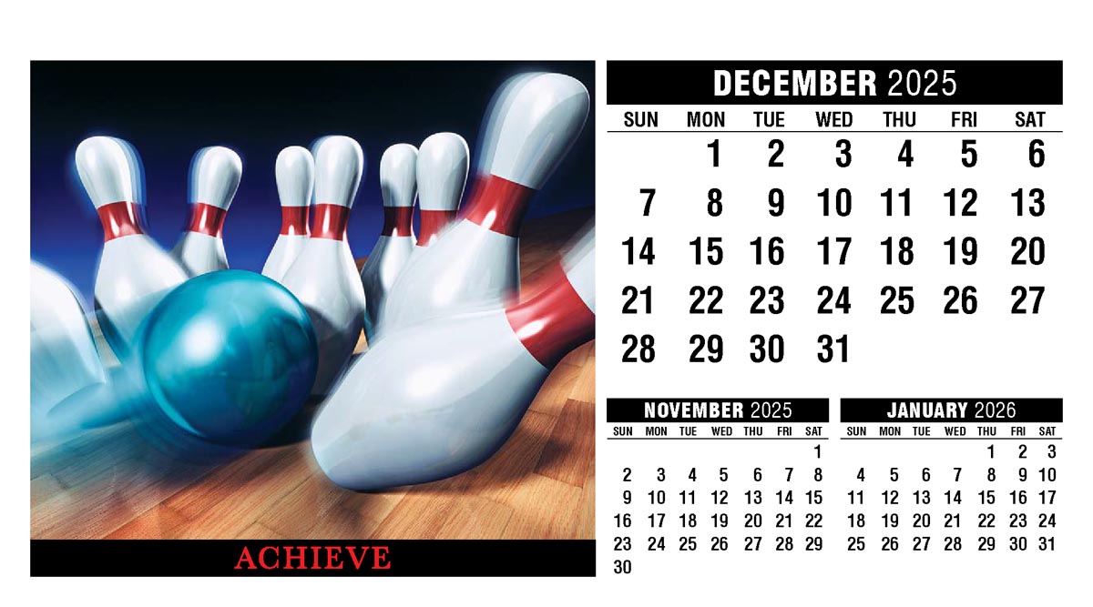 Galleria Motivation Promotional Desk Calendar - 2026